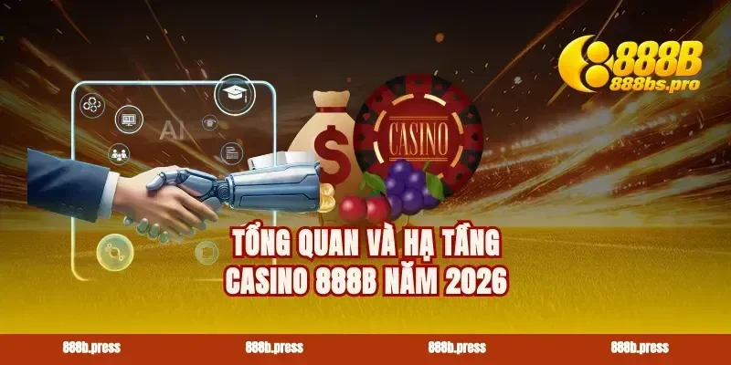 Tổng quan và hạ tầng casino 888B năm 2026