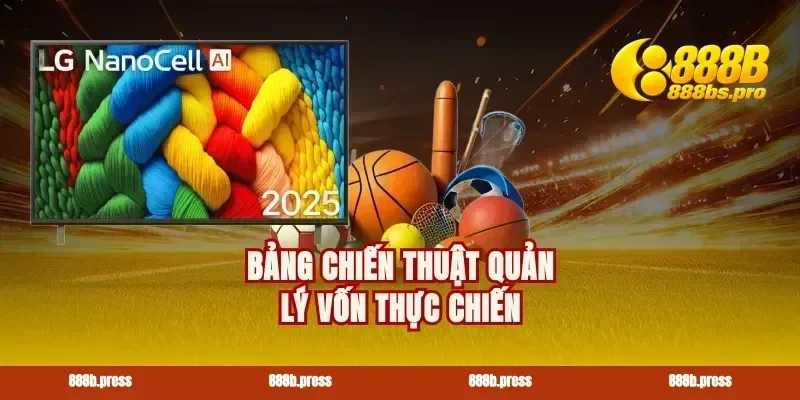 Bảng chiến thuật quản lý vốn thực chiến