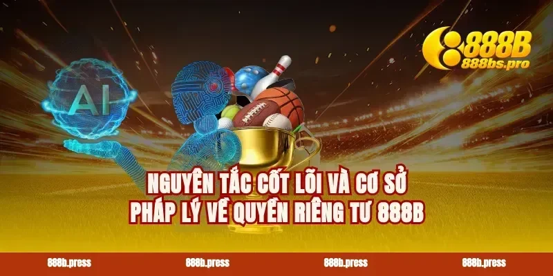 Nguyên tắc cốt lõi và cơ sở pháp lý về quyền riêng tư 888B